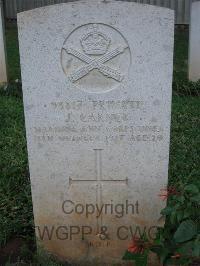 Dar Es Salaam War Cemetery - Carney, J